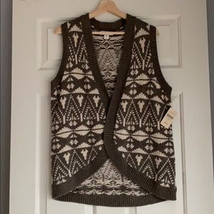 Coldwater Creek Fair Isle Sweater, new w tags, L